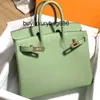 Sac à main en cuir véritable Ber Kin Sac à main de créateur pour femme Sac à main de shopping Sac à bandoulière de luxe à une épaule Matériel Sac à bandoulière en cuir de vachette 25 cm 30 cm 35 cm