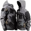 Chaquetas tácticas impermeables para hombre, chaqueta militar con capucha y multibolsillos de piel de tiburón, abrigo de carga resistente al desgaste para exteriores del ejército 240115