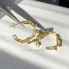 Lustre Jewellery 10/14/ Creolen aus massivem Gold, trendig für Damen