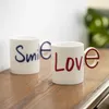 Mugs Cute Porcelain Sublimation Beautiful Creative Espresso Cups Personalized Reusable Afternoon Tea Copos De Vidro Couple