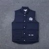 Designer Canada Vest Pocket Goose Vestes Hommes Vêtements d'extérieur Doudoune Manteau Casual Zipper Badges Col Ras Du Cou Hiver Vêtements Sans Manches Plusieurs Couleurs Haute Qualité 3DJ3