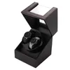 Çift 20 Otomatik Saatler İçin Saat Sarıcı Saat Kutusu USB Şarj Saat Sargısı Mekanik Kutu Motorlu Shaker Watch Winder 240116