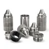 مرشح الوقود 1.58 10 GR5 Titanium Moar Soent Trapfor 1.375x24 MST KIT 8PCS CONE CONE CUPS 1/2x28 أو 5/8x24 END CAP لـ NAPA 4003 WIX OTSH1