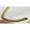 Cuban Link Chain Bracelet For Man 14K Yellow Gold Plated Customized Size Jewelry