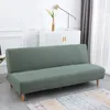3 olika storlekar Jacquard tyg armlöst soffa säng täckning soffa år dekor slipcovers stretch protector elastic bänk täckning 240116