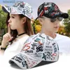 Casquettes de baseball Nouveau Graffiti Hip-Hop Kpop Hommes Femmes Baseball Chapeaux Coton Respirant Snapback Skateboard Sport Casquettes Adulte Cool Streetwear Mode Q240116