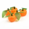 Dekorative Blumen 6,8 7,5 cm künstliche Orange für Hauspartytisch schöne Dekoration gefälschte Früchte Home Decor