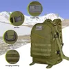 55L 3D Outdoor Sport Military Backpack Tactical Backpacks Climbing Backpack Camping Hiking Trekking Rucksack Travel Military Bag 240115