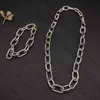 مصمم Dy رائع سلسلة Madison Chain Necklace ، وأنيقة ملعقة مزدوجة مزدوجة ، ملحقات مجوهرات الأزياء الهيب هوب مع صندوق وحقيبة غبار