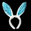 Bandeaux bandeau accessoires adulte bandeau pâques bandeau enfants paillettes lapin oreille bandeau YQ240116