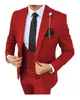 Formalne mężczyzn 3 -częściowy garnitur ślubny Tuxedo Slim Fit Suits Champagne Wedding Suit Costume Homme Blazerpantsvest 240116