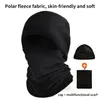 Bandane Passamontagna Cappello invernale anti-freddo Polar Fleece Addensare Calore Cap per uomo Donna Copricapo Ciclismo Sciarpa antivento