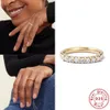 ROXI Anello 2,5 mm Anelli a mezza bolla in oro per gioielli da donna Gioielli da sposa con diamanti e fidanzamento 240115