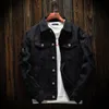 Prowow ly Herbst Mode Herren Jacke Slim Fit Punk Stil Hip Hop Denim Paar Streetwear Loch Jacken 240115