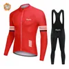 Raphaful Conjuntos de ciclismo de lana térmica de invierno Camisas de bicicleta de carretera Chaquetas MTB Medias con pechera Ropa de bicicleta Jersey de manga larga 240116