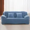 Housses de chaise en velours extensible, housses de canapé en peluche épaisse, coussin lavable, protection de meubles avec fond élastique antidérapant