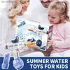Sand Play Water Fun Summer Full Electric Automatic Water Gun Children Toys Outdoor Beach Swimming Water Gun Fight With Friends Toys for Kids Adults