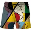 Pantaloncini da uomo Pantaloncini corti da spiaggia casual estivi Abbigliamento Stampato in 3D Costume da bagno da uomo personalizzato Hip Hop da surf maschile