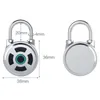 Kilitler Bluetooth Tuya Uygulaması Akıllı Anahtarsız Kabine Asma Kilit Güvenlik Alarm Çeken Sırt Çantası Bisiklet Kilidi için Anahtarsız Asma Kilit Bavul