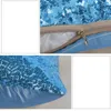 Kudde Sequin Cover Dekorativa kuddar Glitter Silver Bling Kudde för soffa Sitt hemkontordekor täcker 40 45 cm