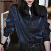 Blusas Mujer de Moda Summer Luxury Office Top Female Shirt's White Shirt Blouses Tops Long Sleeve Woman Blouse 240116