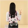 2024 Valentines Day Cute Cartoon P Doll Childrens Backpack Girl Novelty Gift Factory Wholesale Stock Drop Delivery DHJ1W