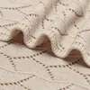 100 * 80 cm Couvertures de bébé né Swaddle Wrap Coton Couvertures de couchage pour poussette Bassinet Super Soft Infant Boy Girl Bed Cellular 240116