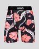Mens Mayo Yüzme Sandıkları Yüzme Şort Erkekler Plajı Kısa Polyester Çiçek Pantolon Boksörler Giyim Yazı Üst Fitlik Şortları Surf Tahta Pantolonları Yüzmek