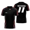 T-shirt col rond pour hommes, haut à la mode et décontracté, confortable et respirant, innovant, F1 Racing, 2024