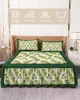 Spódnica łóżka vintage owoce owoc zielony winogron Elastyczne łóżka z poduszkami z poduszkami materaca pokrywa pościeli arkusz arkusz
