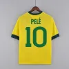 Brasil Soccer Jerseys Retro Stirts Casemiro Vini Jr Richarlison Pele 1998 2002 Carlos Romario Ronaldinho Camisa de Futebol 1994 1970 2006 Rivaldo Kids Kit