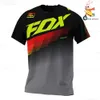 2024 Kids Cycling Quick Dry Motocross Jersey Downhil Mountain Bike DH Shirt MX Motorcykelkläder Ropa för pojkar MTB T-shirts