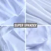 Hot 100pcs Universal Hotel Spandex White 의자 표지 Lycra Weddings 의자 의자 커버 파티 크리스마스 이벤트 장식 좌석 커버 Y200103 BJ