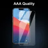 Protetor de tela de vidro temperado aaa premium para iphone 15 14 13 12 mini 11 pro max xr xs x 6 7 8 plus samsung s21fe s20fe a52 a51
