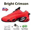 Nocta Glide Buty Buty Designer Sneaker Triple Black Slime Green Strike Bright Crimson Hot Step Terra Men Sports Fashion Sneakers 40-45