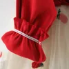 Robes de fille Lawadka 6m-3t Robes de bébé nouveau-né printemps pour fille princesse en dentelle premier anniversaire robes de fête de fille rouge tenues vêtements 2023 H240508