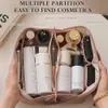 Borsa per cosmetici impermeabile da donna Custodia per cosmetici da viaggio di grande capacità Custodia da bagno portatile per articoli da toeletta 240116