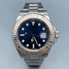 Factory Top Luksusowy męski najlepsza jakość 904 Stal 40 mm 116622 Stal 3135 Ruch mechaniczny Automatyczne luksusowe zegarek YM Watch Blue Watches