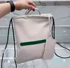 2024 novas mochilas esportivas designer sacos de basquete com cordão bolsas de couro casuais
