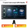 Nuevo reproductor Multimedia Universal 2Din para coche, pantalla táctil de 7 pulgadas, autorradio estéreo, vídeo, GPS, WiFi, Radio automática, reproductor de vídeo Android, unidad principal