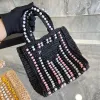 Womens bead weave Totes Clutch Designer bags quality handbags Luxury Straw basket Bag fashion vacation shopper Shoulder Cross Body Beach Bags