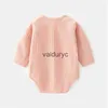 Sets Lawadka 0-12M Newborn Baby Girls Boys Bodysuit Spring Autumn 100% Cotton Long Sleeves Infant Jumpsuit With Wing Toddler Clothes H240508