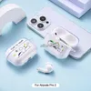 Cep Telefonu Kılıfları AirPods Pro 2 için Yaratıcı Gösterge Işık Kılıfı 2nd 3 2 1 AirPods Pro 2 Pro2 USB C KAPALARI YQ240117