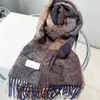 Winter Plaid Wool Scarf Designer Long Shawls Women Cashmere Scarfs Tassels l Scarves for Mens Soft Touch Warm Wraps with Tags Luxury Beanie Accessories 01et5u