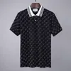 Nouveaux t-shirts d'été chauds polos à manches courtes imprimé lettre haut polo lâche hommes t-shirts concepteur causal pour homme vêtements hauts polos pour hommes taille asiatique M-3XL