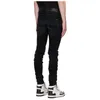 Jean rouge élastique pour homme, coupe Slim, style américain High Street, minimaliste, polyvalent, réseau Live, automne/hiver