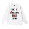Vlone2024 masculino designer hoodie edição americana algodão casual esportes camiseta de manga comprida em torno do pescoço verão moda grande padrão v