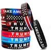 Trump 2024 Silicone Bracelet Party Favor Take America Back Teamelection campaign Vote Wristband 8 colors