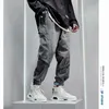 Moda erkek kot pantolon hip hop sokak kıyafeti joggers erkek denim kargo pantolon sıradan erkek giyim elastik bel erkek pantolon boyutu S-5XL 240117