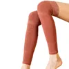 Calzini da donna Scaldamuscoli alti sopra le calze al ginocchio Stivale senza piede